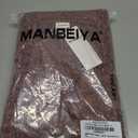 Women's Pajama Sets Long Sleeve Button Down Soft Knit Sleepwear 2 Piece Lounge Set (Brown, L)
