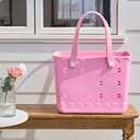 Waterproof Tote Bag for Beach, Pool, Boat.Lightweight Waterproof Washable Durable All Purpose Outdoor Tote Bag.