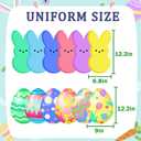 12 PCS Easter Yard Signs Corrugated yard Outdoor Decorations Bunny Easter Eggs Yard Stakes for Easter Party Decorations Supplies Prop Spring Decor