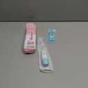 Kids Electric Toothbrush，U Shaped Toothbrush Waterproof Ultrasonic Battery Powered 360° Cleaning Automatic Toddler Toothbrushes for 4-15 Years Old for Boys Girls Children Gift（Blue）