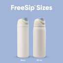 Owala FreeSip Insulated Stainless Steel Water Bottle with Straw for Sports, Travel, and School BPA-Free Sports Water Bottle, 24 oz, Iced Breeze