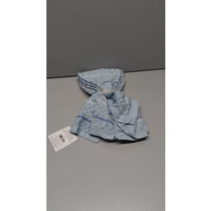 FW VALENCIA KITCHEN TOWEL 2 PACK DOBBY SKY