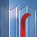 Wall Corner Protector, Walls Edge Protector, Self-Adhesive Wall Corner Guards, PVC Double Side Edge Protector, Furniture Stairs Guard (Clear, 2pcs x 35.4" L x 1.97" W)
