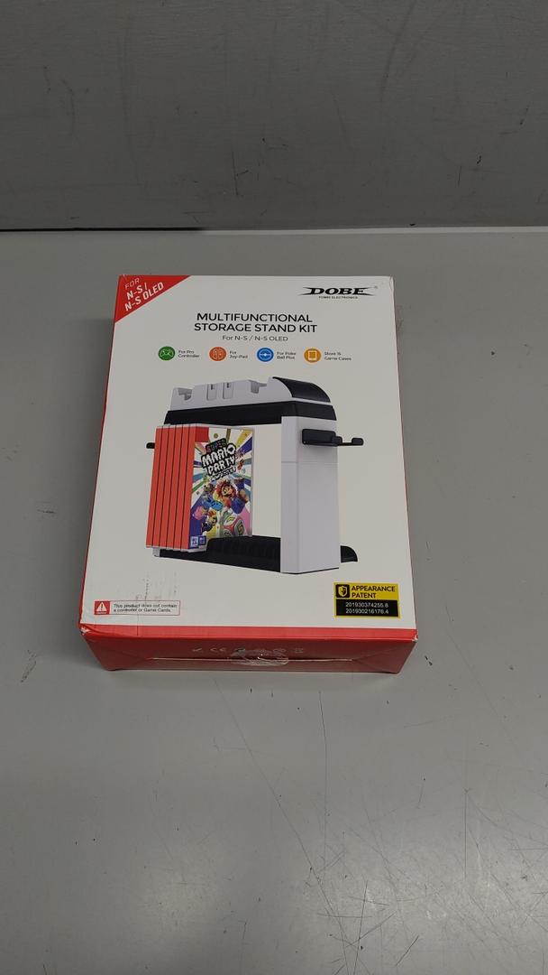 Switch Games Organizer Holder and Charging Dock for Nintendo Switch & Switch OLED JoyCons/Original Switch Pro Controller  Nargos Switch Storage Rack Stand Accessories kit