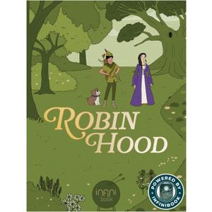 Cali's Books Robin Hood infinibooklet - infinibook Interactive Storybook for Kids, Learning Book for Toddlers