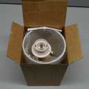 Small Corded Touch Bedside Table Lamp with Stepless Dimming, Natural Round Wood Base & Linen Fabric Shade, USB-Powered Cozy Ambient Night Light for Bedroom, Nightstand,Kitchen, Nursery,Camping