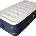 Elevon Queen Air Mattress with Built in Pump, 57" width Blow Up Bed, Double-Height Non-Slip Bottom Mattress, Durable & Waterproof Air Bed for Guests Home Camping