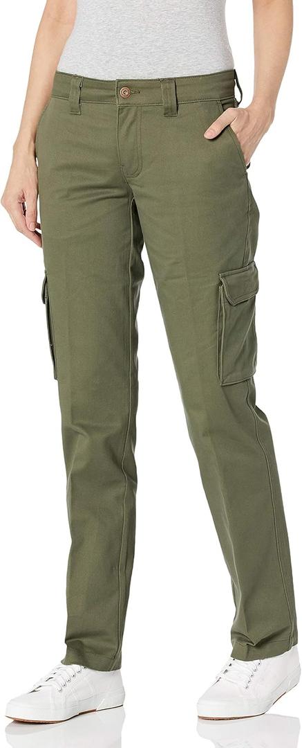 Dickies Women's Relaxed Cargo Pant (12, Grape Leaf V1)