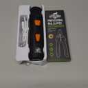 Whisper Quiet Dog Nail Grinder with LED Light, Safe & Stress-Free for Sensitive Dogs of All Breeds & Sizes, 3 Grinding Bits, 2-Speed, Pet Nail Trimmers, Rechargeable Painless Grooming Kit (Black)