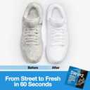 SWIPZ Sneaker Cleaner Wipes – Instant Shoe Cleaner for White Sneakers, Rubber Soles & Leather | Sneaker Eraser Wipes for Nike, Adidas, Air Jordan & More | 12 Travel Packs