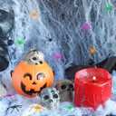 2 x GlyinnHe 160PCS Halloween Mini Plastic Spiders 4 Colors Small Fake Spider Toys Spiders Prank Props for Halloween Home and Party Decorations