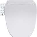 ZMJH 236 Bidet Toilet Seat Elongated - Endless Warm Water, Heated Seat & Vortex Wash, Dual Front/Rear Cleaning, Warm Air Dryer, LED Night Light, Electric-Powered (Elongated)