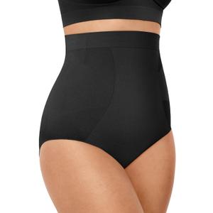 FeelinGirl Body Shaper Tummy Control Shapewear Underwear High Waisted Sculpting Briefs Panty Girdle (3X-Large-4X-Large, Black)