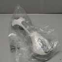 LEVERLOC Shower Grab Bar, 12 Inch Suction Grab Bars for Bathtubs, Shower Handle Handrail for Seniors Bathroom Safety Grip for Elderly, Heavy Duty No Drilling Removable, Grey (Gray)