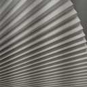 MYshade 6 Pack Temporary Light Filtering Paper Shades for Windows,Paper Pleated Blinds with Adhesive,No Tools No Drilling Free Cut Size Temporary Room Darkening Shades(White, 36" W x 72" H)