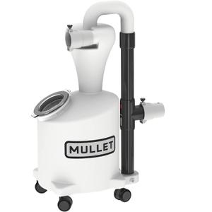 Mullet High-Speed Cyclone Dust Collector for Shop Vacuum - Sawdust Separator, Dust Collectors for Woodworking, Garage, Hobbyist Debris Extraction