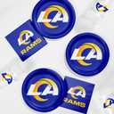 Trendware Los Angeles Rams Tailgate Kit, 48 ct