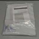 LazBlinds 100% Blackout Door Curtain, No Tools No Drill Cordless Blinds for Windows, Thermal Insulated UV Protection Privacy Window Curtains for French Door Front Door(26''W x 68''H, White, 1 Panel)