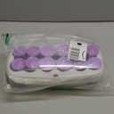 Conair Hot Rollers for Long, Medium & Short Hair, 12 Ceramic Flocked 1-Inch and 1-Inch Heated Hair Rollers with Clips, Hot Curlers for Women, Volume & Curls