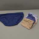 Hanes Women's Organic Cotton Panties Pack, ComfortSoft Underwear, 6-Pack  (7)