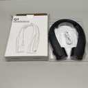 AI Neck Fan, 6 Speeds Adjustable Portable Personal Fan Rechargeable, Faster Cooling Wearable Fan, Ultra Quiet for Home, Office, Travel, Outdoor (Black)