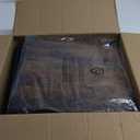 5 Gallon Water Jug Holder - 3-Tier Water Jug Rack with Wheel Reinforced X-Shape Design, 5 Gallon Water Jug Stand with Storage Shelves for Kitchen, Living Room, Office