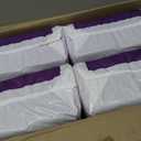 Poise Overnight Incontinence & Postpartum Pads for Bladder Leaks, 8 Drop Extra Coverage, 96 Count