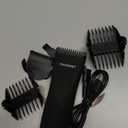 MANSPOT Manscape Groin & Body Hair Trimmer for Men, Electric Ball Pubic Trimmer Shaver,Manscape Kit with 4 Guard,Replaceable Ceramic Blade Heads,Waterproof Wet/Dry Shaver,90 Minutes Shaving (Black)