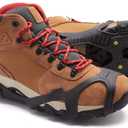 ICETRAX V3 Tungsten Crampons, Ice Cleats for Shoes and Boots - Ice Grips for Snow and Ice, Non-Slip Shoe Grippers with Reflective Heel (L/XL (Men: 9.5-13/ Women: 11+)