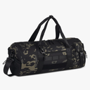 ArcEnCiel Medium Tactical Duffle Bag Men Gym Pack Molle Shoulder Bags Shoes Storage Sports Handbag with Patch(Black Camo)