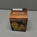 Sleep Light Bulb 4 PackDimmable 1800K Warm Light Bulbs for Healthy Sleep,Blue Light Blocking,A19 9W(60W Equivalent) E26 Base Amber Light Bulbs for Bedroom, Baby Nursery Room