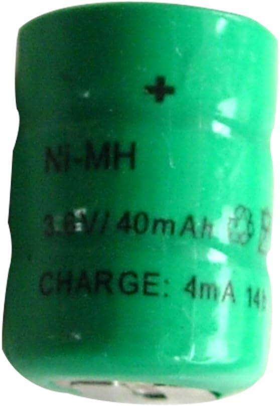 New Ni-MH 40mAh 3.6V Rechargable Battery B RTC CMOS