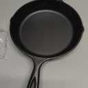 Lodge Seasoned Cast Iron Skillet 10.25 Inches - PFAS-Free, Non-Toxic Cookware - Use with an Oven, Stove, Grill, or Campfire - Naturally Non-Stick & Oven Safe