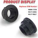 2Pcs Front & Rear CV Axle Nut Compatible with Toyota Lexus Scion,Spindle Nut Replace 90080-17238, 90177-22001