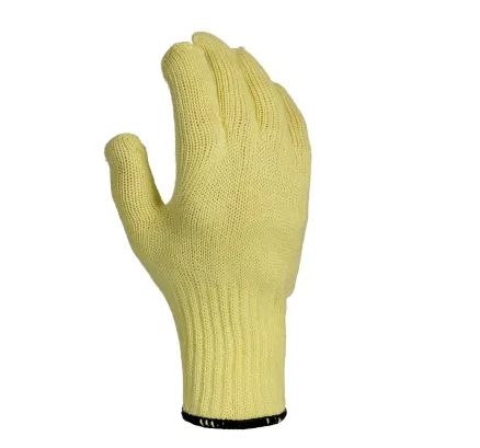 Ansell HyFlex Yellow Kevlar Abrasion Resistant, Cut Resistant, Heat Resistant, Mechanical Protection Work Gloves, Yellow, Medium, Pair of 3  