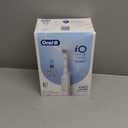 OralB iO Deep Clean Rechargeable Electric Toothbrush, White, iO Series 3 Limited, 2 Brush Heads, Travel Case, Pressure Sensor, 3 Cleaning Settings, 2Minute Timer