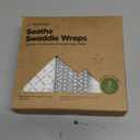 KeaBabies 3-Pack Organic Baby Swaddle Sleep Sacks - Swaddles for Newborns, Infant 0-3 Months, Baby Girls, Boys, Soft & Snug Newborn Sleep Sack, Nursery Swaddling Blankets (Nordic, OS)