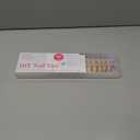 Press on Nails Short 5 Styles, Jofay Fashion 160Pcs Salon-Like Fake Nails with Chrome/Rainbow Laser/Chasing Light Cat Eye Designs, Acrylic French Tip Press on Nails Glue on Nails (A-01 Winter Daily)