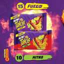 Takis Mini 25PK Bite Size Variety Pack, Assorted Flavored Mixed Rolled Tortilla Chips  (15) Fuego Mini (10) Nitro Mini (EXP 09/15/25)