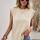 Allimy Womens Summer Tops Casual Outfits Cute Clothes Trendy 2025 Fashion T Shirt (Pink, L)