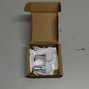 ASNAME Mini Lantern LED Flashlight, Small Keychain Flashlight Rechargeable USB, Waterproof Pocket Purse Light with Magnetic for Camping Nighttime, EDC Gear Tools Keychian Light (Warm White-2Pcs)