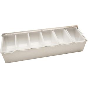 Winco 6 Comp Condiment Dispenser