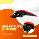 Tail Light Assembly Left Side Compatible with Camry XLE XSE Sedan 4-Door 2025 Rear Brake Lamp Driver 81560-AQ020 (Left)
