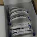 DAMINY 12 Pack 6 Inch LED Recessed Lighting with Junction Box,5CCT,Ultra-Thin Recessed Light,10W 1100LM, Dimmable Canless Wafer Ceiling Light, High Brightness (White)