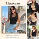 Women Shapewear Tank Tops Tummy Control Shapewear Camisole (M)