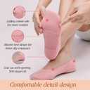 2 x No Show Socks Women's: Sponge Size 9-11 loafers for women