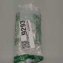 HVAC Manual Damper Knob for 0.25 Inch Shaft, Replacement Control Knob for HVAC Ceiling Dampers & Round Duct Ring with Butterfly Damper, White Easy-Grip Design for Airflow Adjustment, 2 Pack