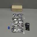 CCVOO +1.0 Clear Vision Reading Glasses for Women  5-Pack Blue Light Filtering Readers with Spring Hinges (*C2 Flower Mix)