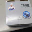 MR.SIGA Microfiber Cleaning Cloth, All-Purpose Microfiber Towels, Streak Free Cleaning Rags, Pack of 12, White, Size 32 x 32 cm(12.6 x 12.6 inch)