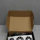 Solar Power Exhaust Fan, Vehicle Air Purifier Cooling Amplifier Window Fans Ventilator Radiator White